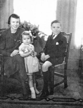 Marcia, Sister Sylvia and brother, Norman
